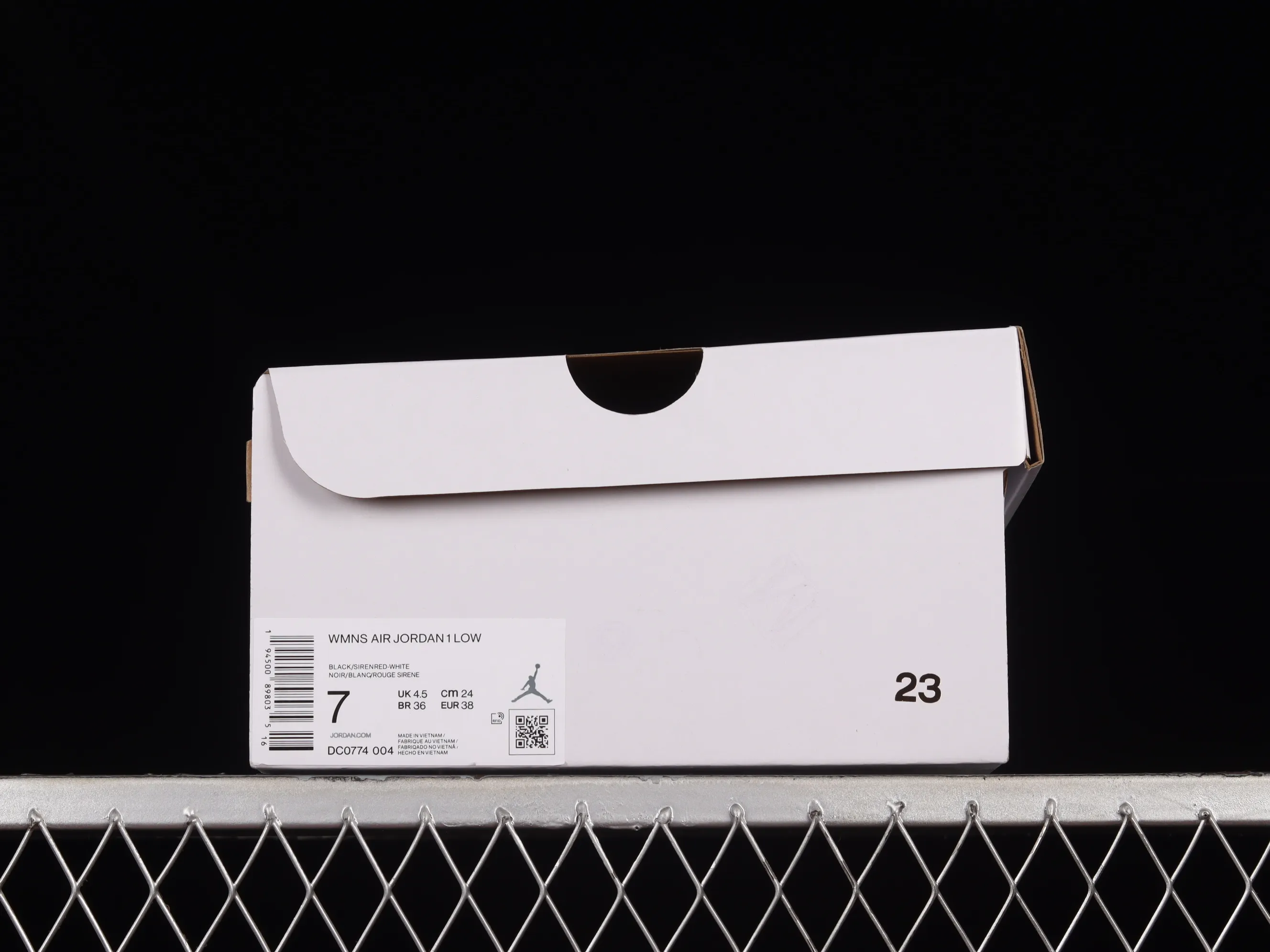 All categories Air Jordan Jordan series basketball shoes Air Jordan 1 Low G version pure original Air Jordan 1 Low "Siren Red" AJ1 Joe 1 black and white red low-top cultural basketball shoes DC0774-004